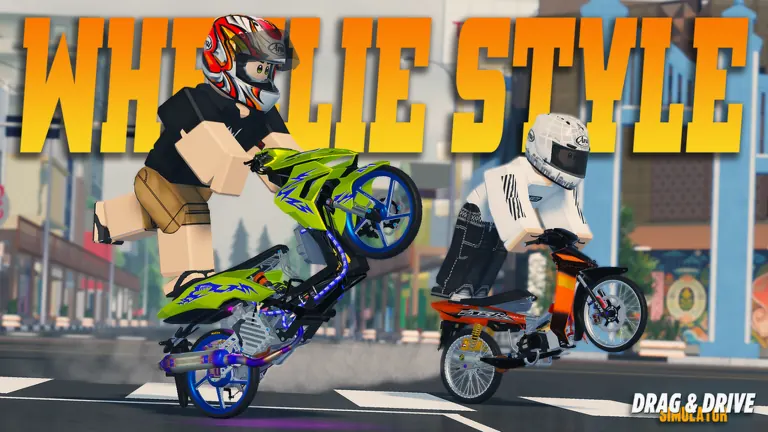 (WHEELIE STYLE x BIG UPDATE) Drag Drive Simulator